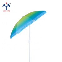 Hot Sale Modern Design UV coating Parasol 200cm aluminum sun beach umbrella